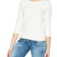 TOM TAILOR Denim Damen Sweatshirt Structure Ruffle Sweater