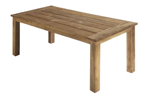 Teaktisch Esstisch retro recycelt Holztisch Teak Tisch 160 x 80 x 75 cm