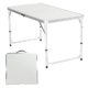 Teamyy Aluminium Campingtisch Klapptisch Koffertisch klappba Gartentisch 120x60x69cm