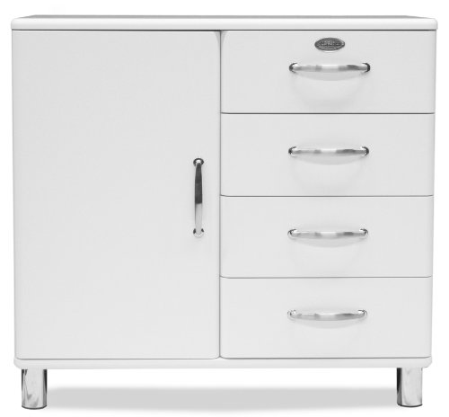 Tenzo Malibu - Designer Kommode / Sideboard 92 x 98 x 41 cm, MDF lackiert