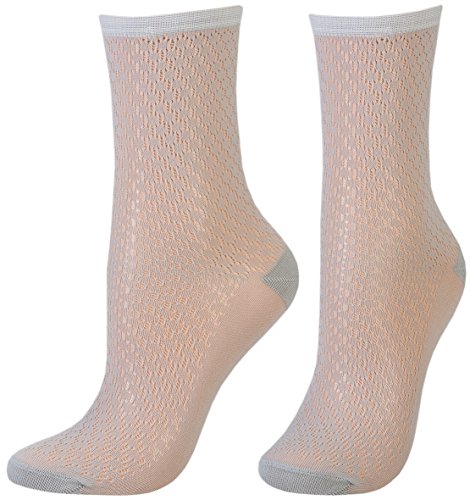 Tom Tailor 2er Pack Women Socken transparent taupe