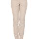 Tom Tailor Damen Chino Hose mit Gürtel - Beige - Dusty Taupe