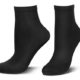 Tom Tailor Damen Socken 60d schwarz 9909 Damen Blickdicht black Feinsöckchen ankle-socks