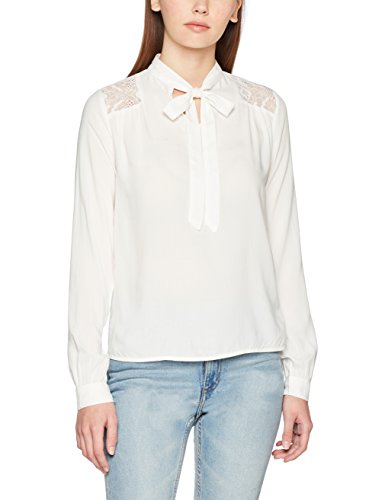 VERO MODA Damen Bluse Vmabela L/S Bow Top