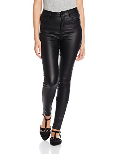 VERO MODA Damen Hose Vmnine Hw Ss Smooth Coated Pants