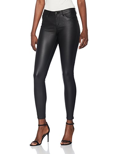 VERO MODA Damen Hose Vmseven Nw Ss Smooth Coated Pants Noos