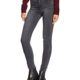 VERO MODA Damen Hose Vmseven Nw Ss Smooth Jeans Dk Grey Noos