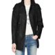 VERO MODA Damen Mantel Vmcherry Faux Leather Trenchcoat