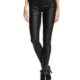 VERO MODA Damen Skinny Hose Vmseven Nw S.slim Smooth Coated Pants