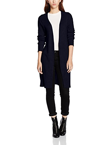 VERO MODA Damen Strickjacke Vmglory Babette Rib Ls Long Cardiga Noos