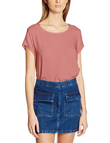 VERO MODA Damen T-Shirt Boca Ss Blouse Noos, Einfarbig