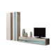 Wohnwand Vigo New V Anbauwand, Design Mediawand, Modernes Wohnzimmer set, Hängeschrank TV Lowboard, Vitrine