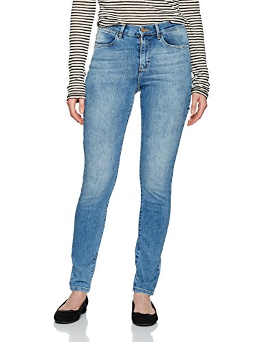 Wrangler Damen High Rise Skinny Best Blue Jeans