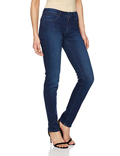 Wrangler Damen Slim Subtle Blue Jeans