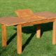 Wuchtiger TEAK BIGFOOT Ausziehtisch Gartentisch 130-180x80 Holztisch Teaktisch Garten Tisch Holz JAV-EXT-BIGFOOT130-180 von AS-S