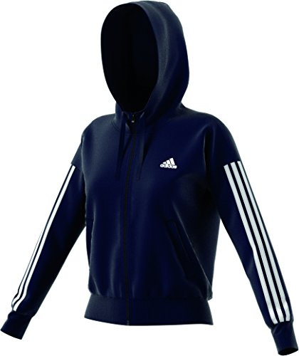 adidas Damen Essentials 3-Streifen Full-Zip Hoodie