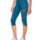 adidas Damen Techfit Capri Logo Tights