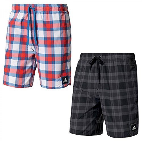 adidas Herren Checked Badeshorts