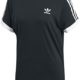 adidas Originals Damen T-Shirt 3 Stripes Tee CY4751 Schwarz