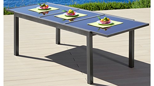 baumarkt direkt Gartentisch Amalfi, Aluminium, ausziehbar (100 cm, 180/240 cm)