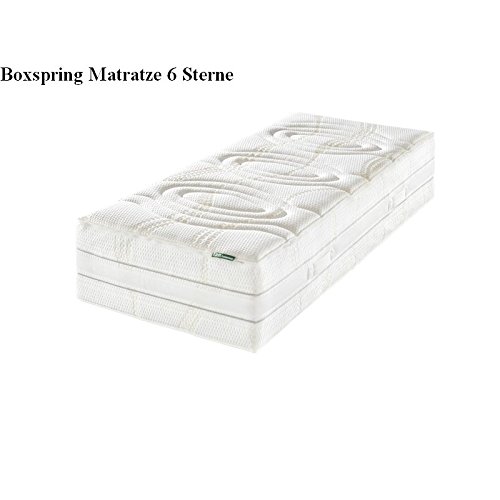 f.a.n. Boxspring Matratze 6 Sterne 100x200 cm, H 2 = mittel