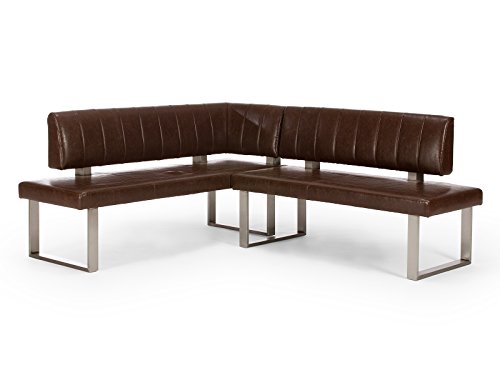 massivum Bank Sangara 205x85x175 cm Kunstleder weiß