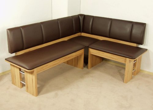 moderne Eckbank Kernbuche Sitzecke Esszimmer Küche Melamin design hochwertig neu