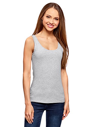 oodji Collection Damen Tagless Tank Top Basic (2er-Pack)