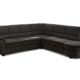 Cavadore Ecksofa Gingle / Sofa mit Federkern, Schlaffunktion, Relaxfunktion, Stauraum und hochwertigem Mikrofaser-Bezug in Wildlederoptik / Klassisches Design / Größe: 260 x 89 x 240 cm (BxHxT) / Farbe: Anthrazit (dunkelgrau)