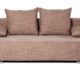 B-famous Schlafsofa Denver-PUR Struktur Capuccino, 193x93 cm