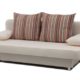 b-famous Schlafsofa Orlando 186 x 85 cm, Mikrofaser, beige