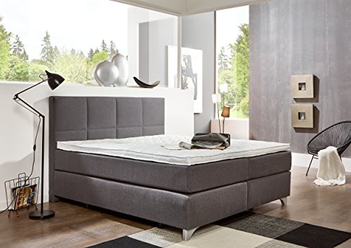 Breckle Boxspringbett Arga Preime 180x200 inkl. Gel-Topper TOP 3700
