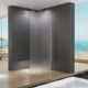 90x200 cm Duschabtrennung LILY Frost, Milchglas, Duschwand, Walk-In Dusche, 10 mm ESG Sicherheitsglas