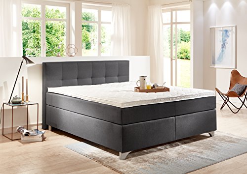 Boxspringbett Breckle Arga Best (180 x 200 cm, inkl. Topper)