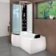 AcquaVapore DTP8050-A000R Wanne Duschtempel Badewanne Dusche Duschkabine 98x170, EasyClean Versiegelung der Scheiben:2K Scheiben Versiegelung +79.-EUR