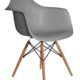 Aryana Home Eames Replik Sessel, 59 x 62 x 82,50 cm 59x62x82.5 cm dunkelgrau