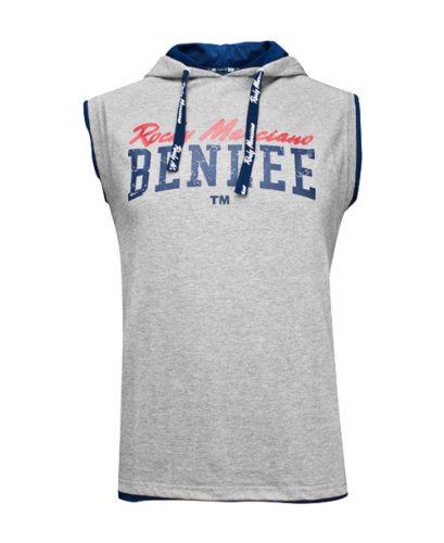 BENLEE 120015 195004 1004 Rocky Marciano Hooded Sleeveless Shirt Epperson, Grau (Marl Grey), GröM-_e: L