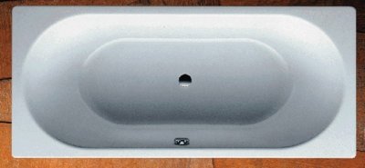 Badewanne Kaldewei Classic Duo 180 x 80 cm, Modell 110 alpinweiß