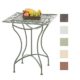 CLP Eisentisch ASINA in nostalgischem Design | Robuster Gartentisch mit kunstvollen Verzierungen | In verschiedenen Farben erhältlich Antik Grün