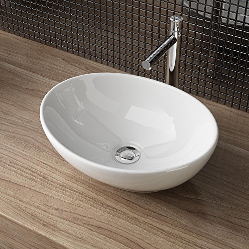 DESIGN KERAMIK AUFSATZWASCHBECKEN WASCHSCHALE HANDWASCHBECKEN GÄSTE WC TOP A99