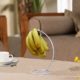 Europäische Banane Kleiderbügel Haken Haken Multifunktionale Küche Regal Rack Der Banane Obst, Weiß