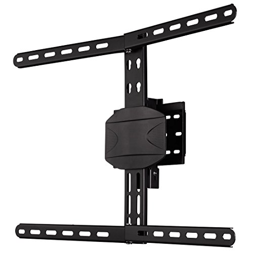 Hama Curved TV Wandhalterung (für extragroße Fernseher, Wandhalter geeignet für 32-90 Zoll, 81-229 cm Diagonale, max. 50 kg, VESA 200 x 200 bis 600 x 400) schwarz