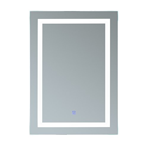 Homcom Lichtspiegel LED Spiegel Badspiegel Badezimmerspiegel Wandspiegel