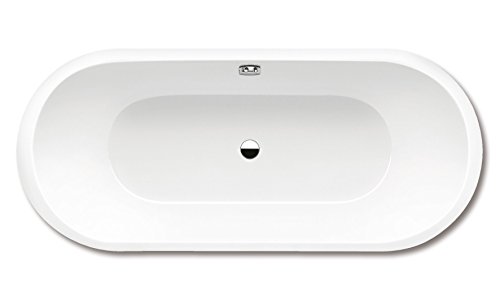 Kaldewei Stahl Badewanne Ambiente CLASSIC DUO OVAL 111 1800x800mm alpinweiss