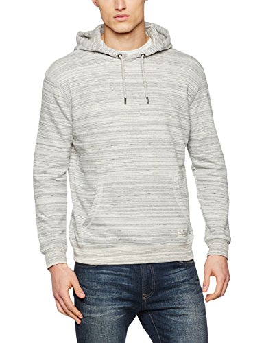 Lee Herren Kapuzenpullover Hoodie, Grau (Grey Mele 37), Small