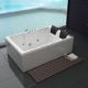 Luxus Whirlpool Badewanne 180x120 in Vollausstattung (Massage) - Sonderaktion
