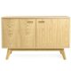 Tenzo 2172-554 Bess Designer Sideboard, 72 x 114 x 43 cm, eiche furniert