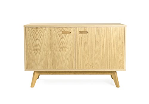 Tenzo 2172-554 Bess Designer Sideboard, 72 x 114 x 43 cm, eiche furniert