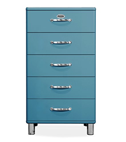 Tenzo 5215-016 Malibu Designer Kommode, MDF lackiert, 111 x 60 x 41 cm, ocean