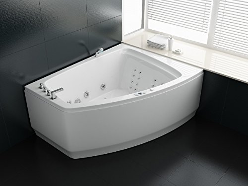 Trade-Line-Partner Luxus Whirlpool Badewanne 180x140 + Vollausstattung ! (MASSAGE) - SONDERAKTION !